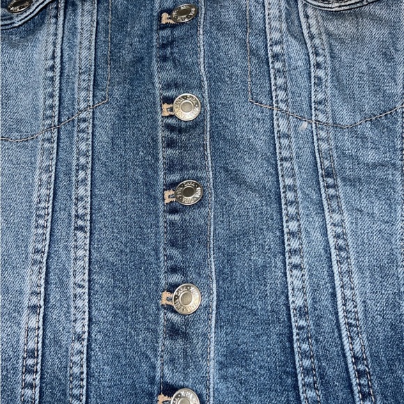 Zara Denim Corset - Picture 4 of 5